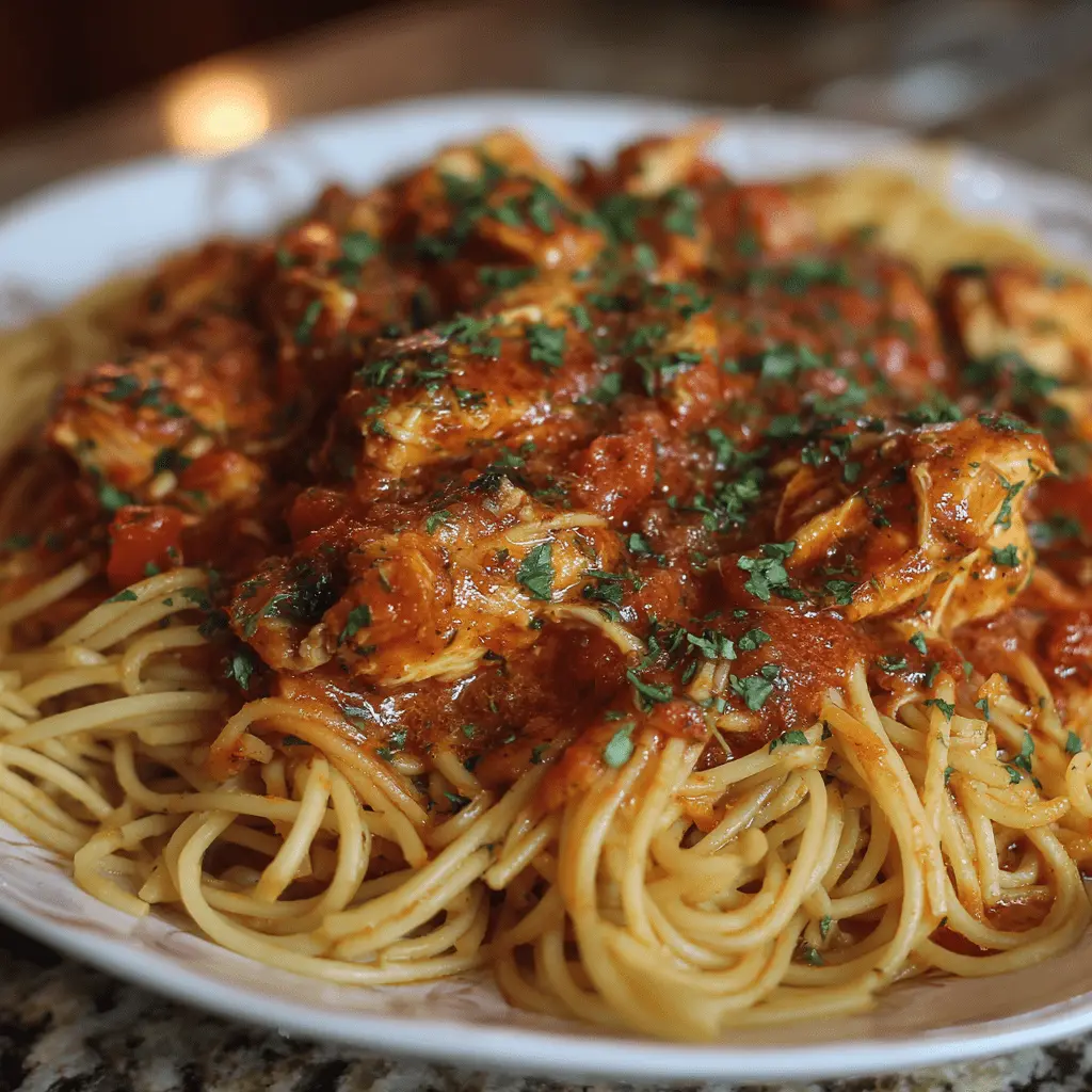 chicken spaghtti photo