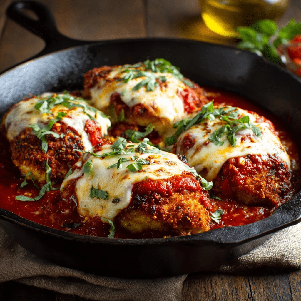 crispy chicken parmesan