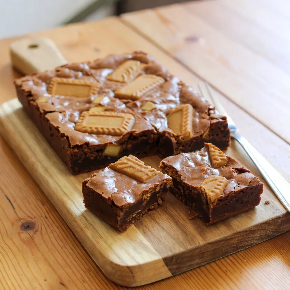 Biscoff Brownies