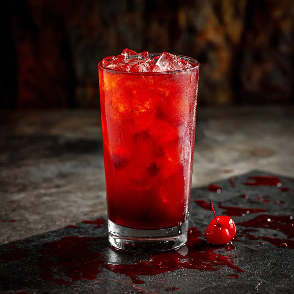 Bloody Elixir Cocktail Recipe 5 Bloody Elixir Cocktail in glass