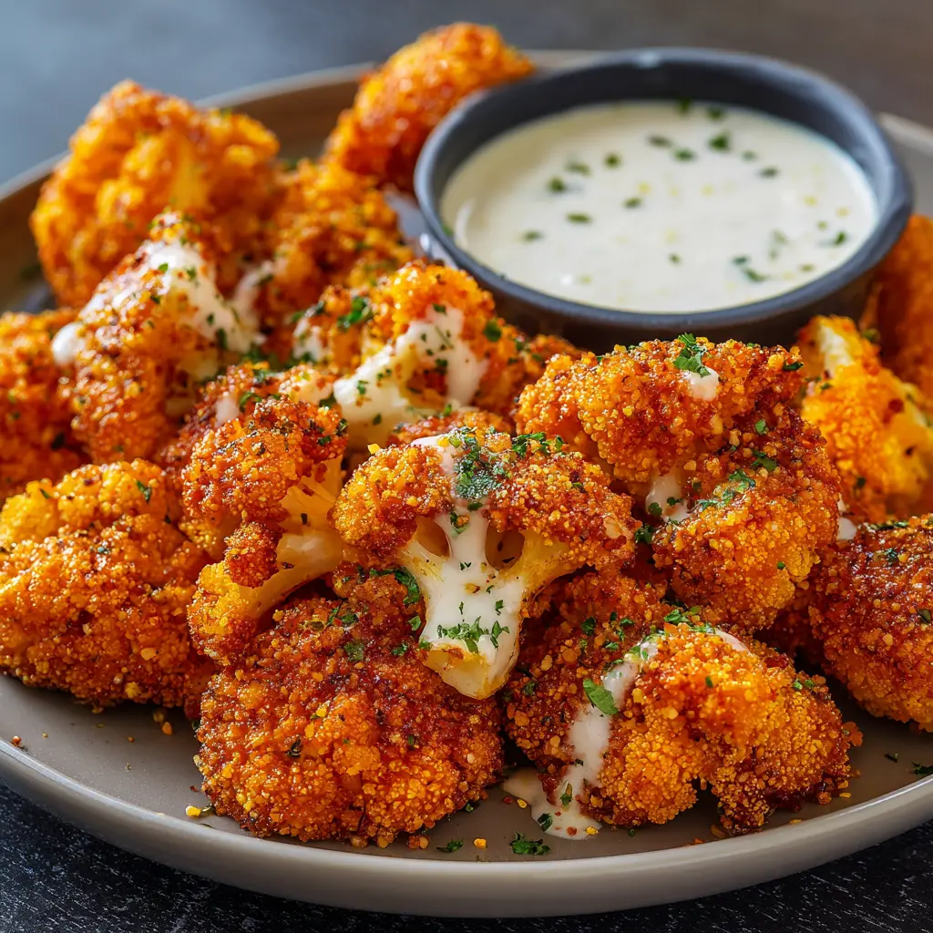 Air Fryer Buffalo Cauliflower Wings picture