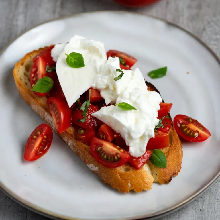 Burrata Bruschetta Recipe – Creamy, Fresh, and Perfectly Simple 6 Burrata Bruschetta Recipe