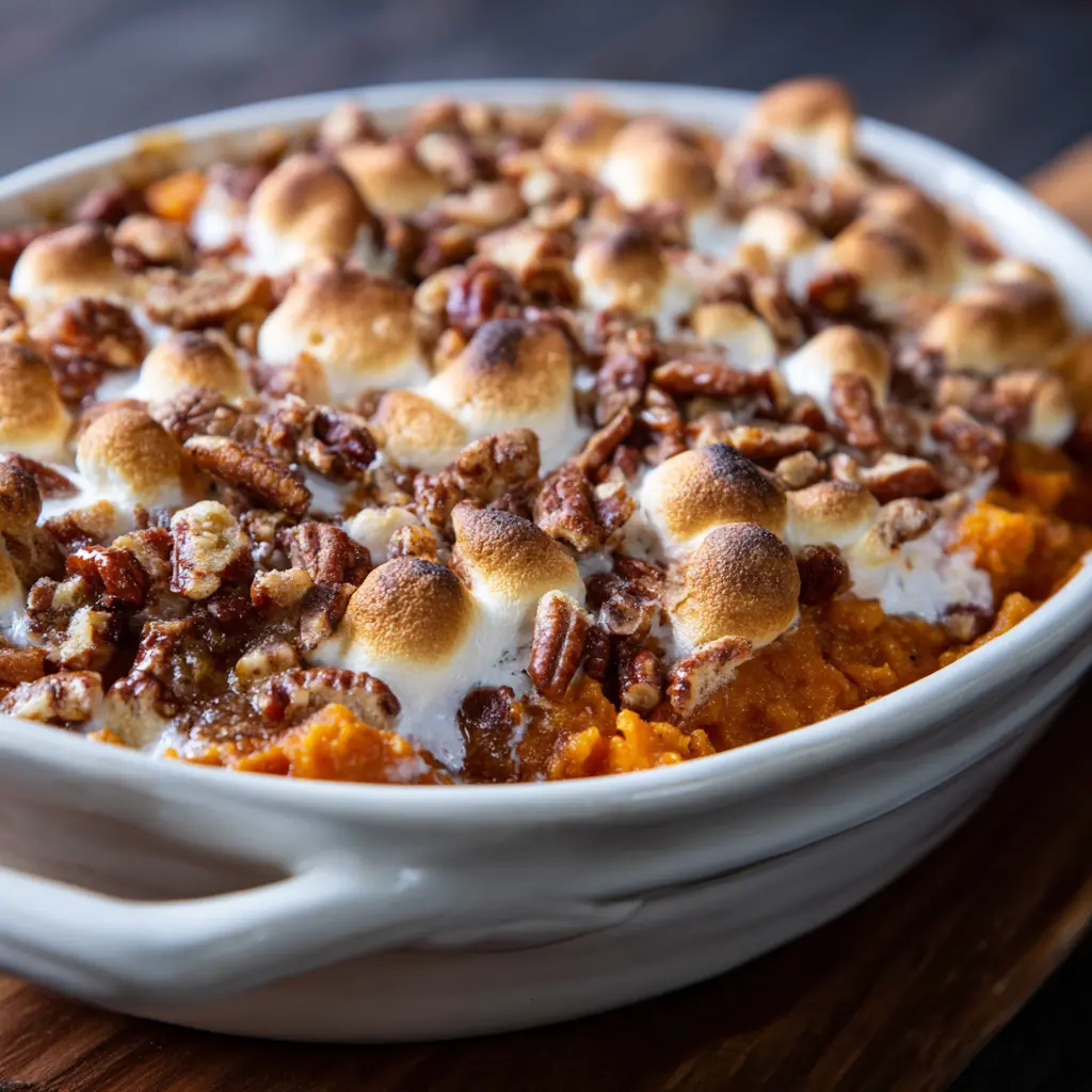 Classic Sweet Potato Casserole 4 SWEET POTATO CASSEROLE recipe