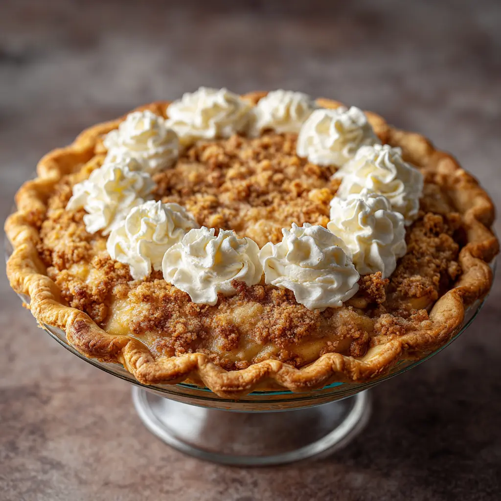 Sour Cream Apple Pie Deluxe recipe 2 Sour Cream Apple Pie Deluxe image