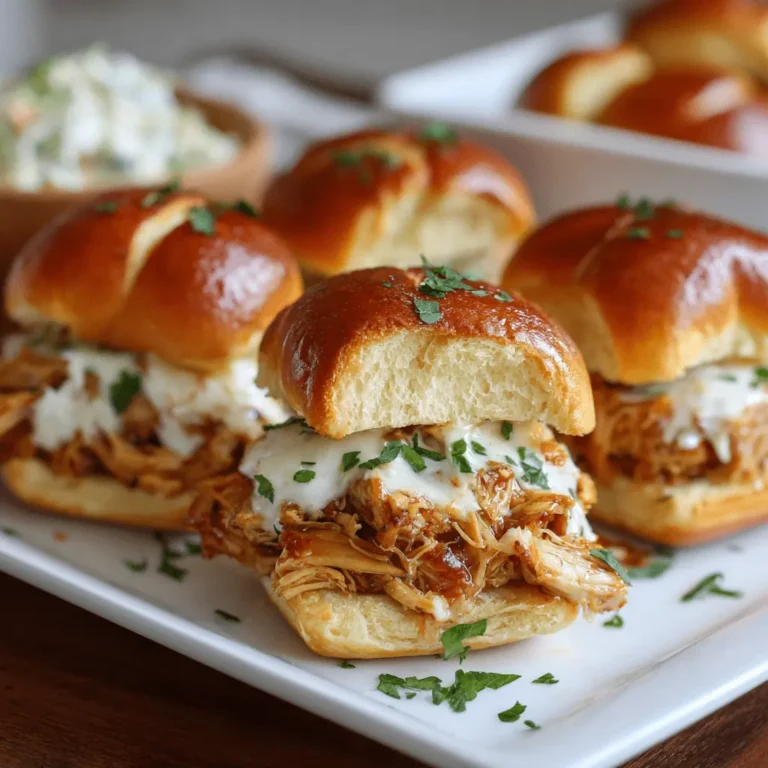 Crockpot Chicken Sliders photography