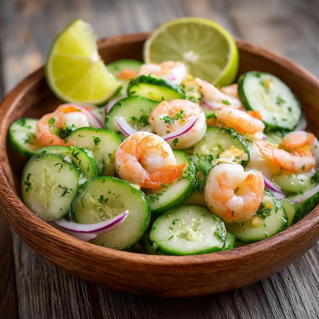 image of Cucumber Shrimp Salad