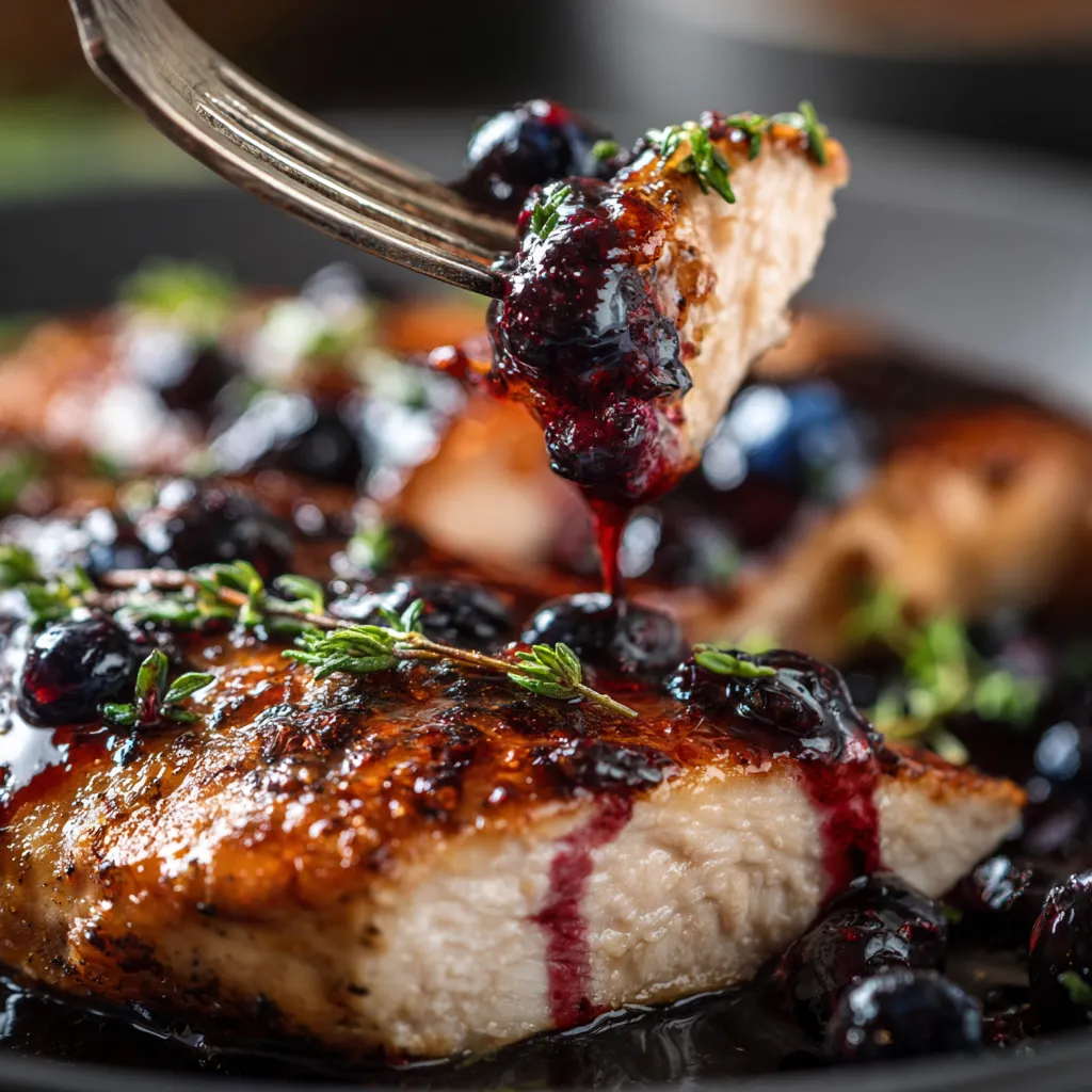 Blueberry Thyme Chicken That Feels Elegant, Savory, and Comforting 5 Blueberry Thyme Chicken
