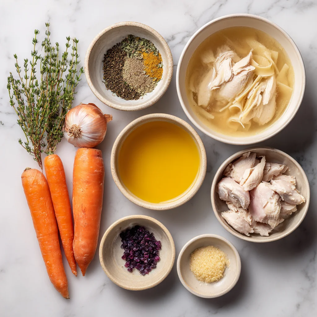 ingredient Gluten Free Chicken Noodle Soup