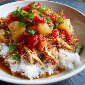 Sweet Hawaiian Crockpot Chicken