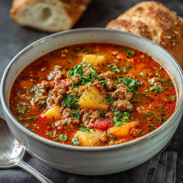 Hamburger Soup