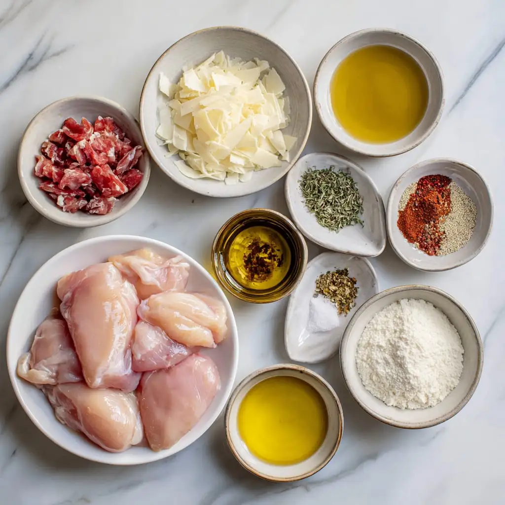 Italian Crockpot Chicken Tenderloins ingredients 