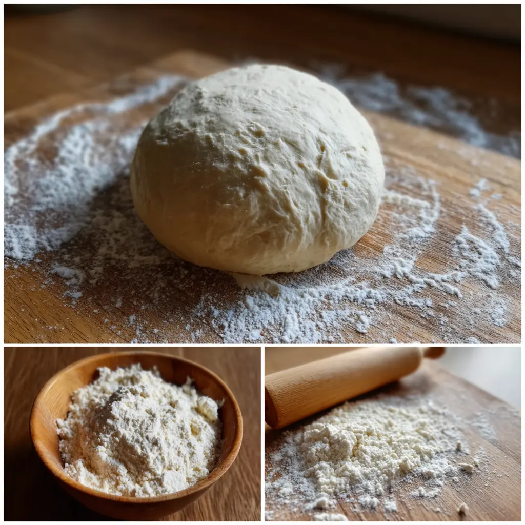 Italian Pizza Dough process picture