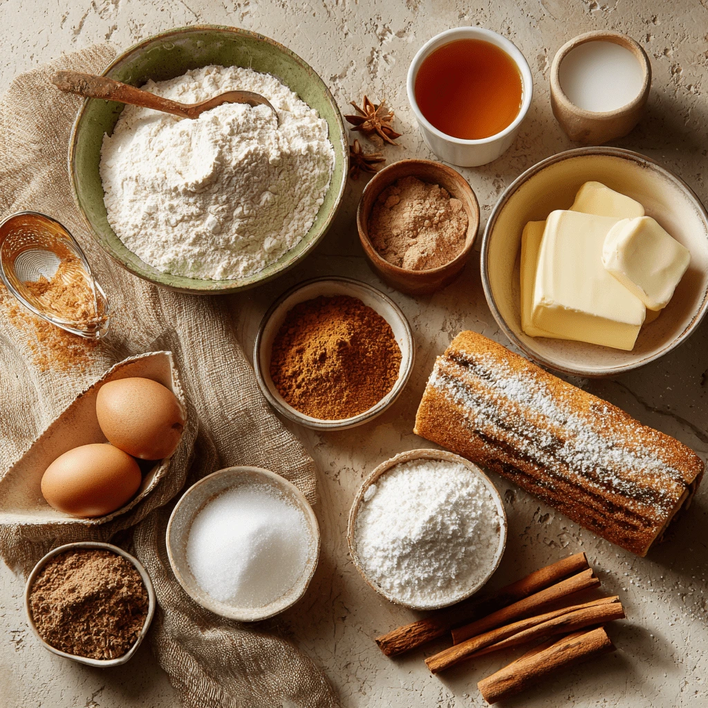ingredients of Libby’s Pumpkin Roll