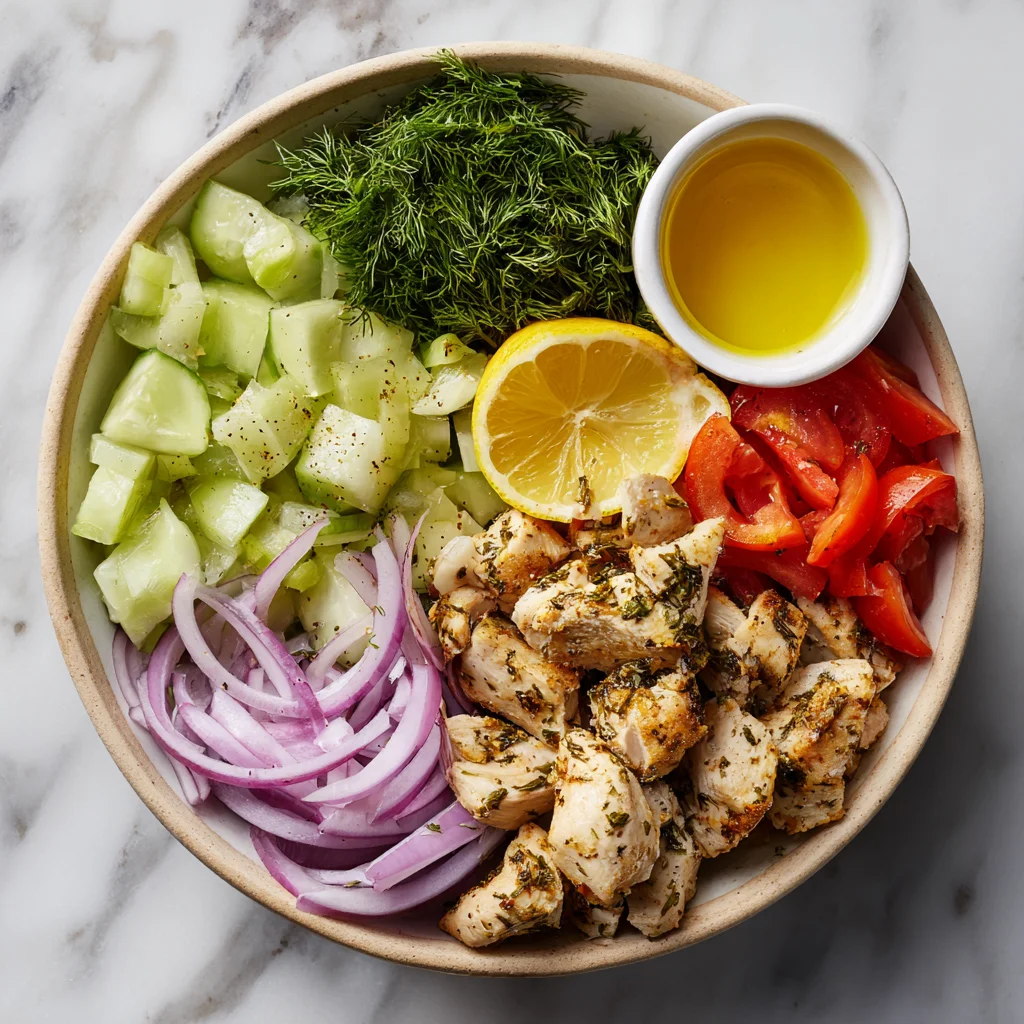 Mediterranean Lemon-Dill Chicken 3 Mediterranean Lemon-Dill Chicken