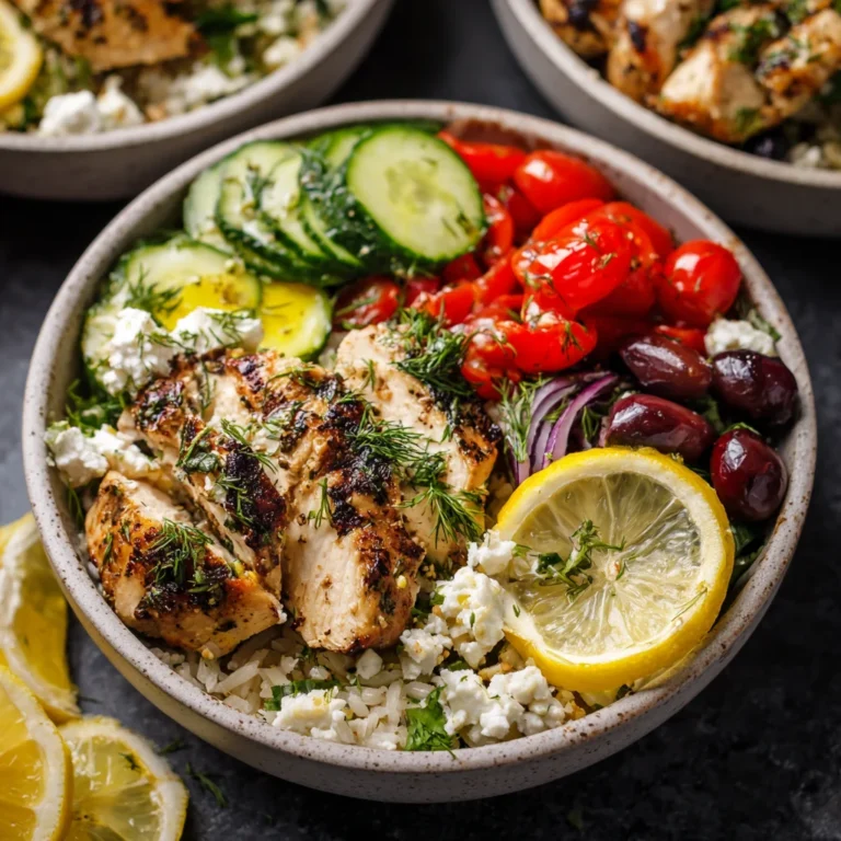 Mediterranean Lemon-Dill Chicken