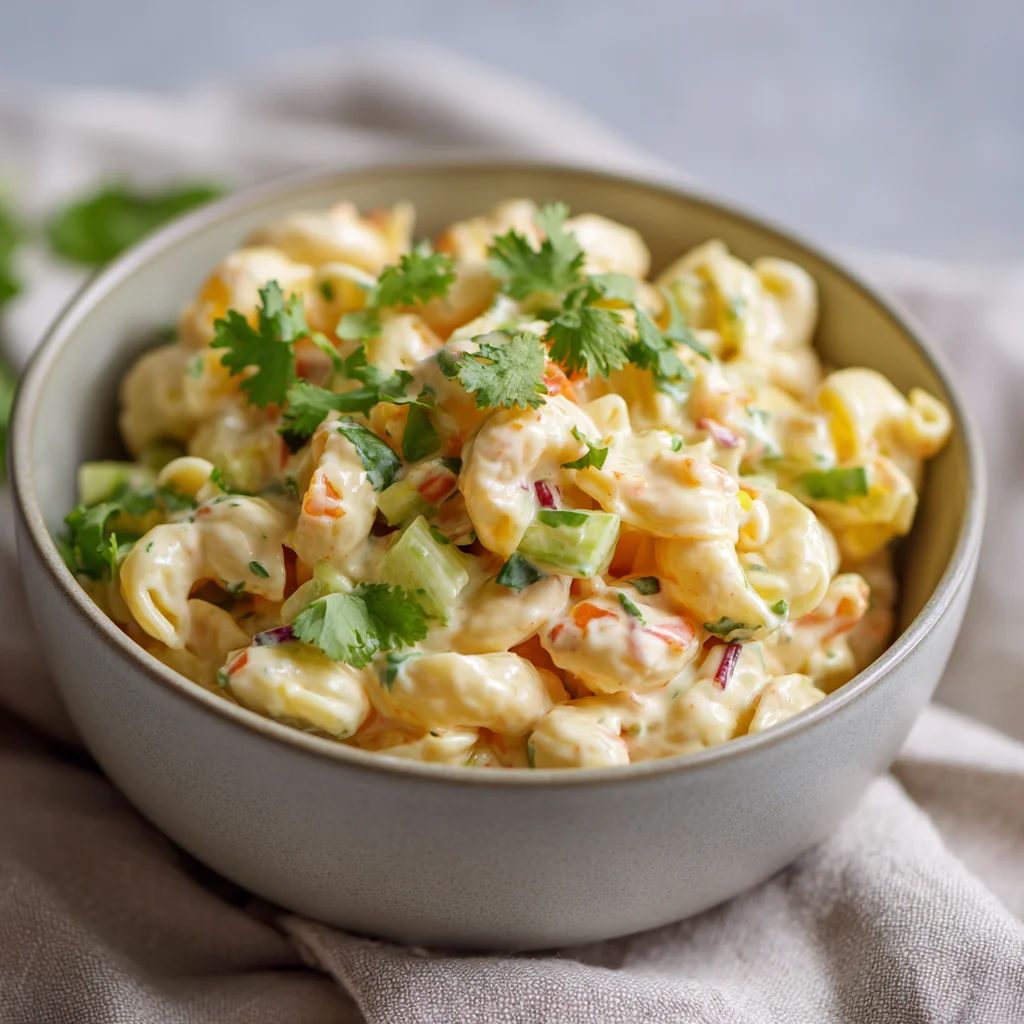 Mexican macaroni salad