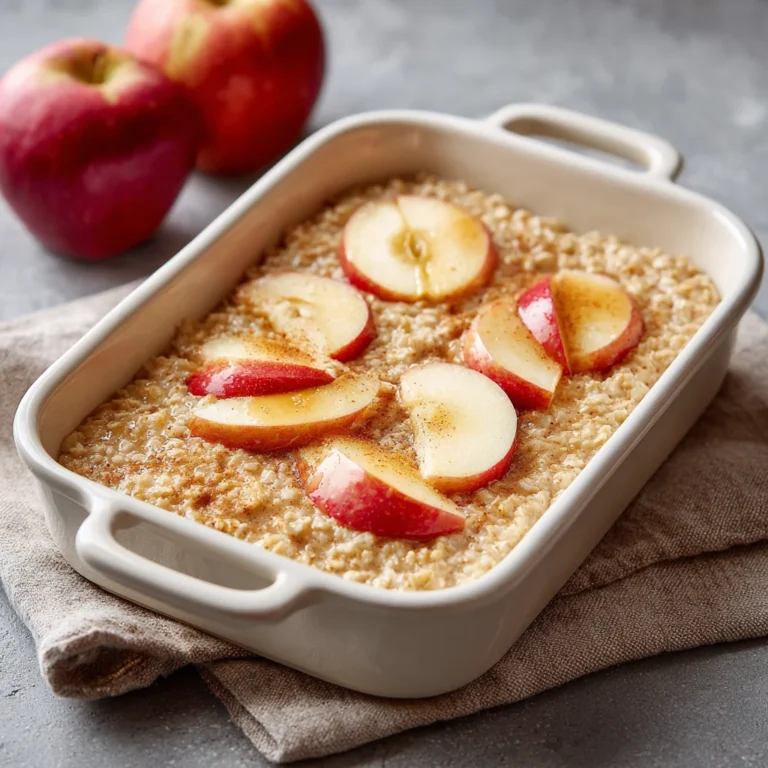 Oatmeal Apple Breakfast