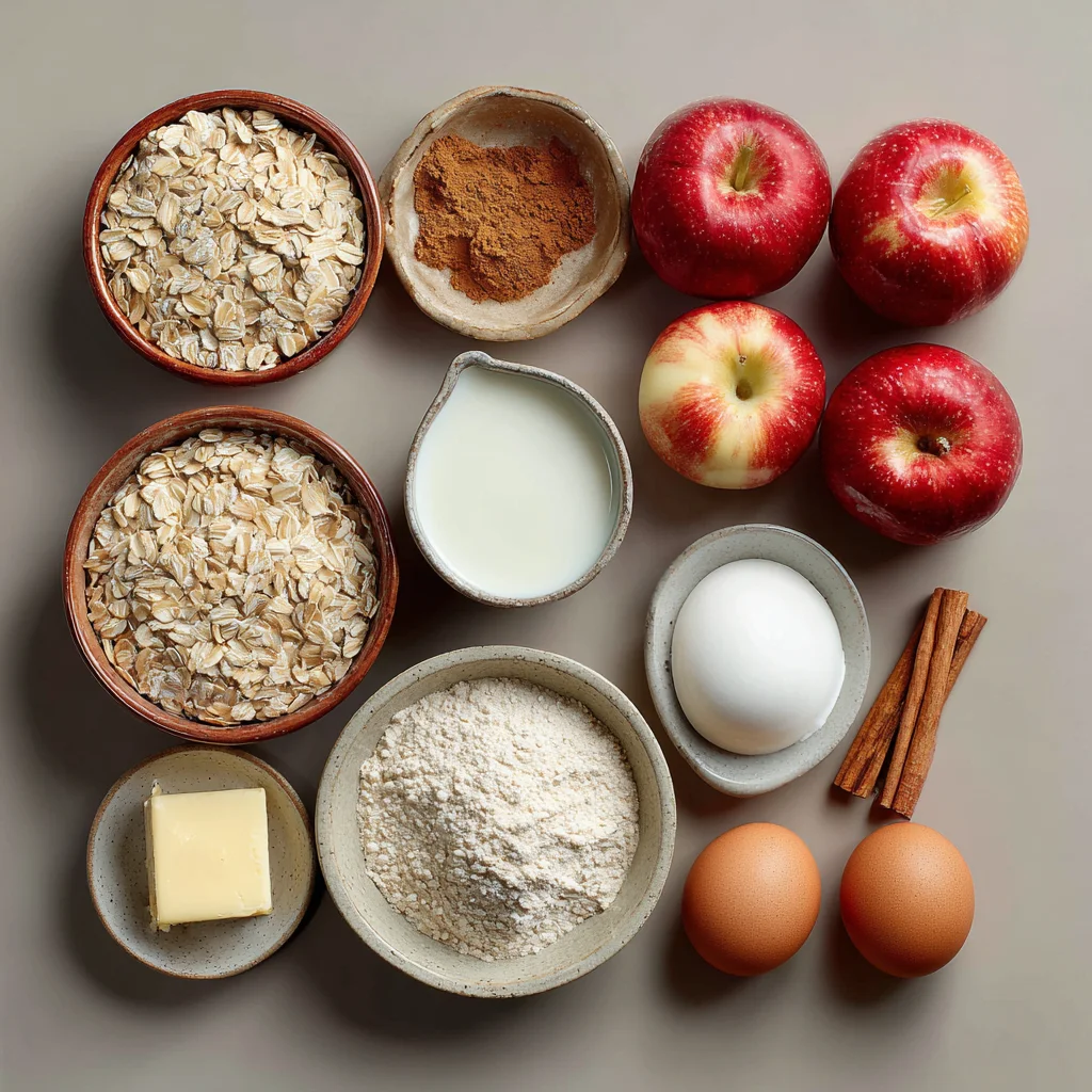 Oatmeal Apple Breakfast – Warm, Cozy, and Perfect for Slow Mornings 2 Ingredients for oatmeal apple breakfast