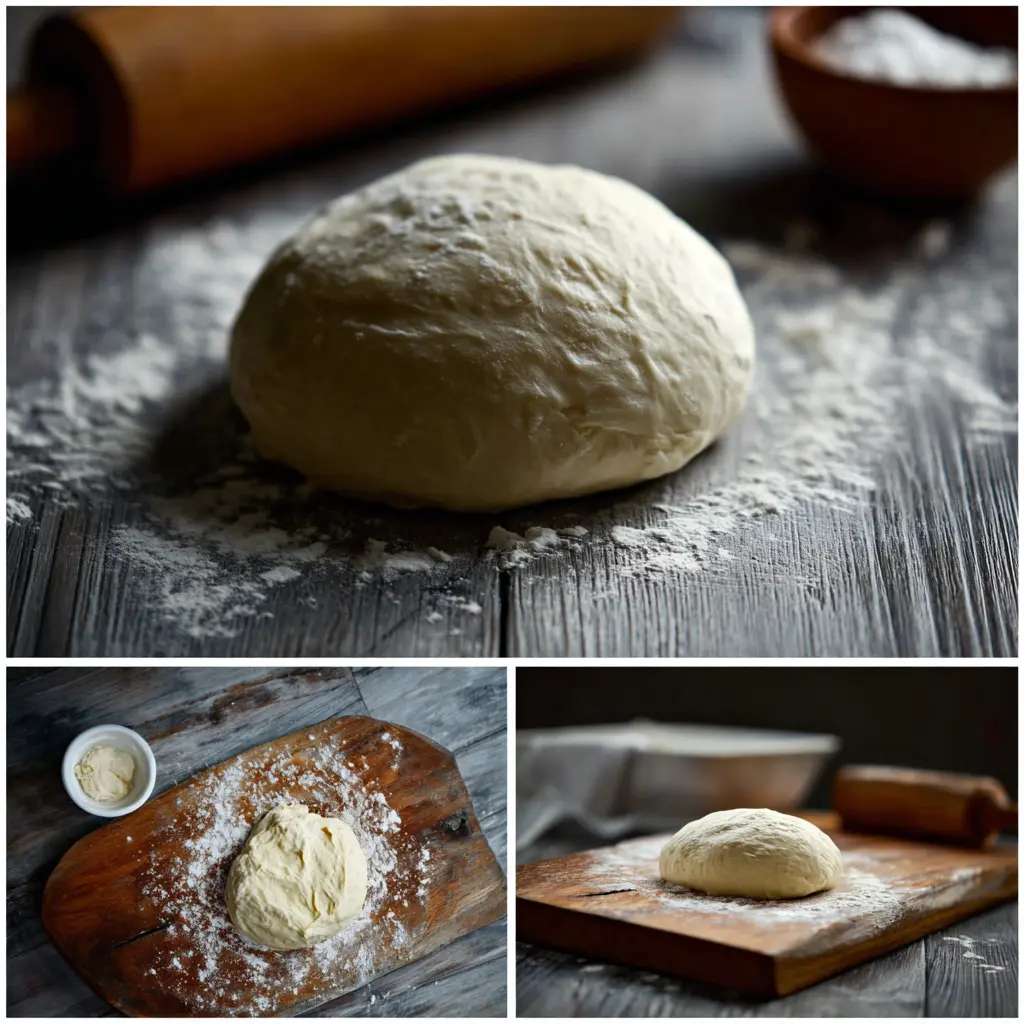 Italian Pizza Dough making
