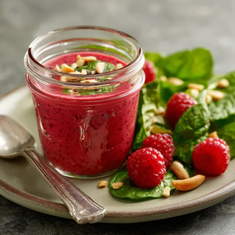 Raspberry Vinaigrette Recipe That’s Fresh, Bright, and Perfectly Balanced 4 Raspberry Vinaigrette sauce