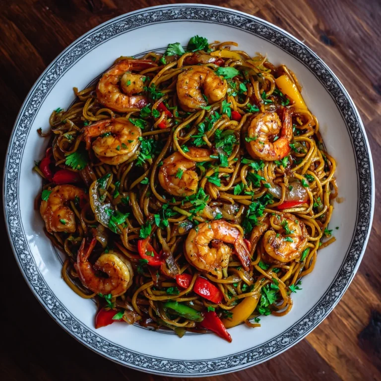 Shrimp Lo Mein Recipe