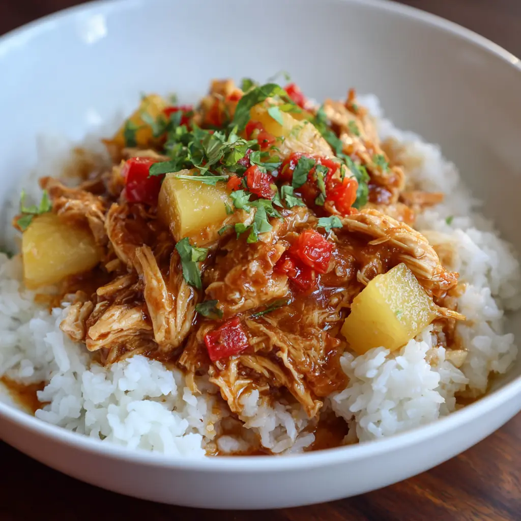 Sweet Hawaiian Crockpot Chicken picture