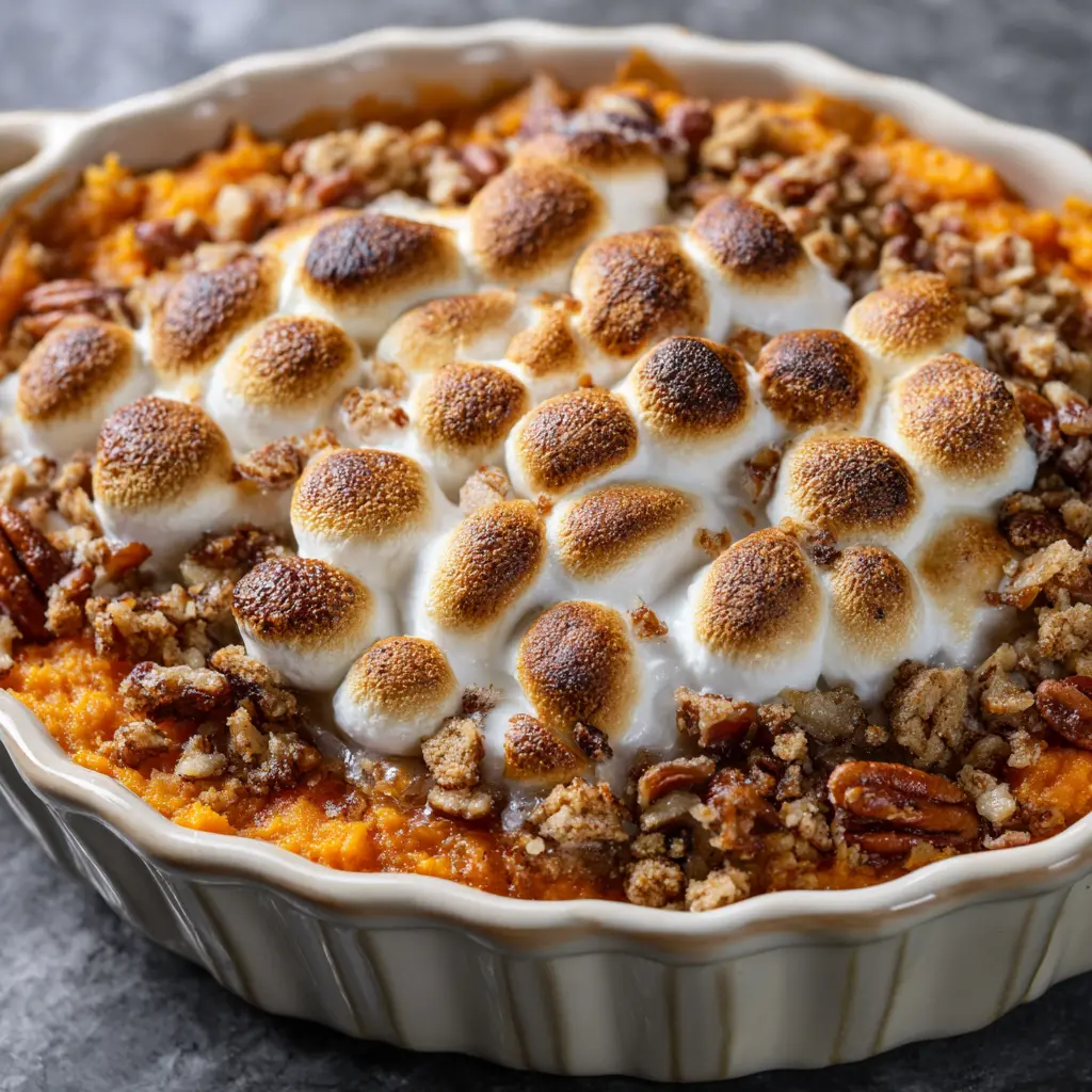 Classic Sweet Potato Casserole 5 SWEET POTATO CASSEROLE