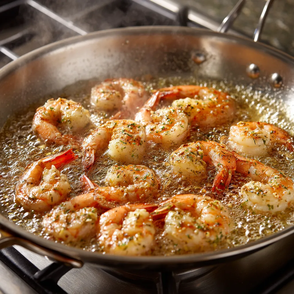 Red Lobster Shrimp Scampi 4 cooking Red Lobster Shrimp Scampi