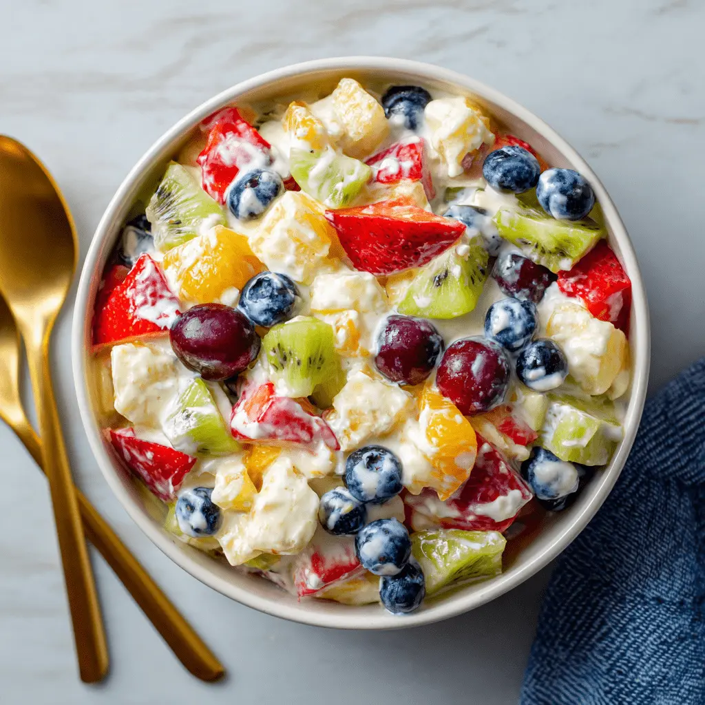 Heavenly Ambrosia Fruit Salad Recipe 4 Ambrosia Fruit Salad photography