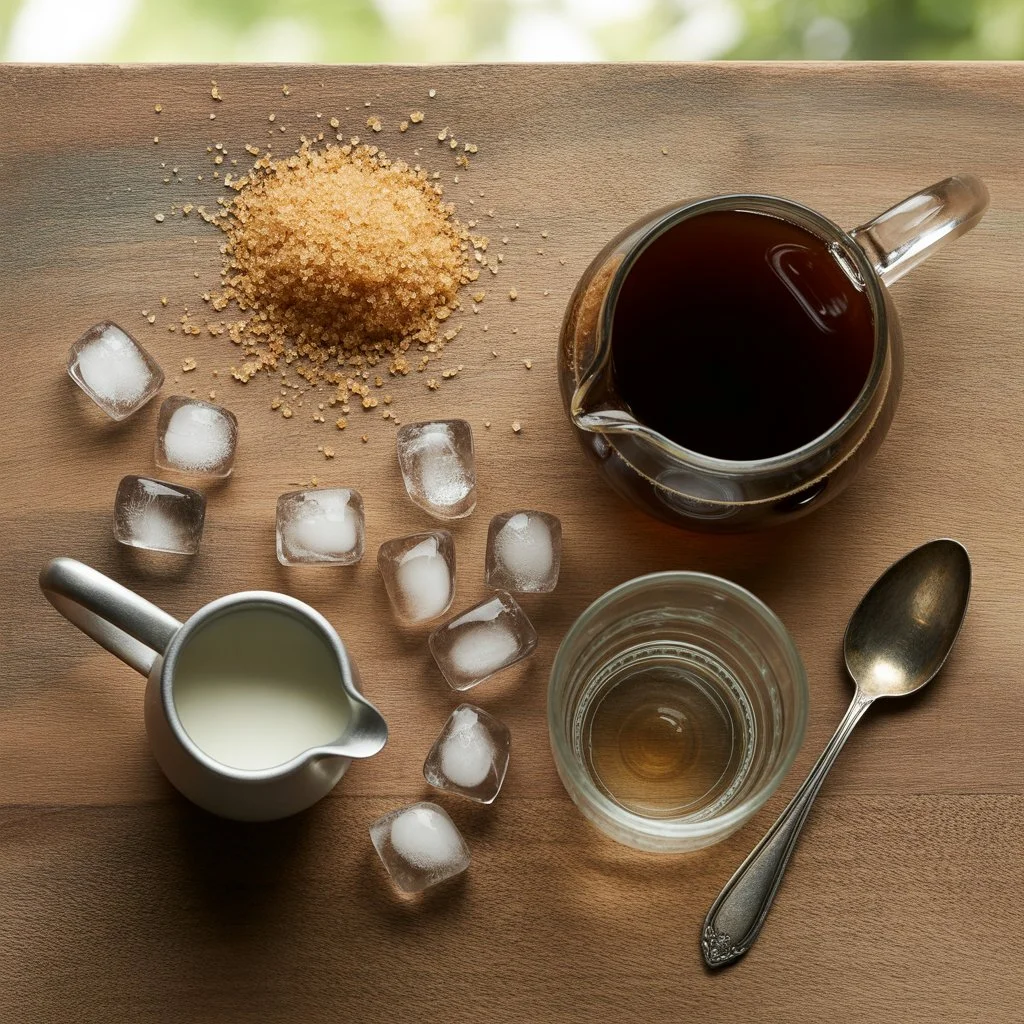 Brown Sugar Iced Coffee ingredients