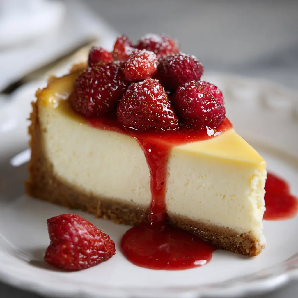 Classic New York Style Cheesecake Recipe 2 New York Style Cheesecake recipe