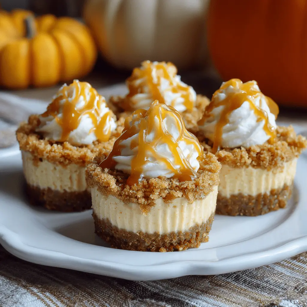Pumpkin Cheesecake Bites in dish