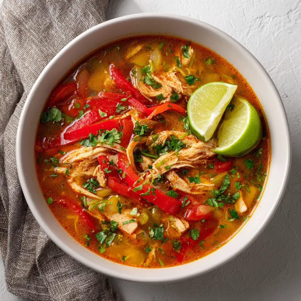 Chicken Fajita Soup Recipe 4 chicken fajita soup photo