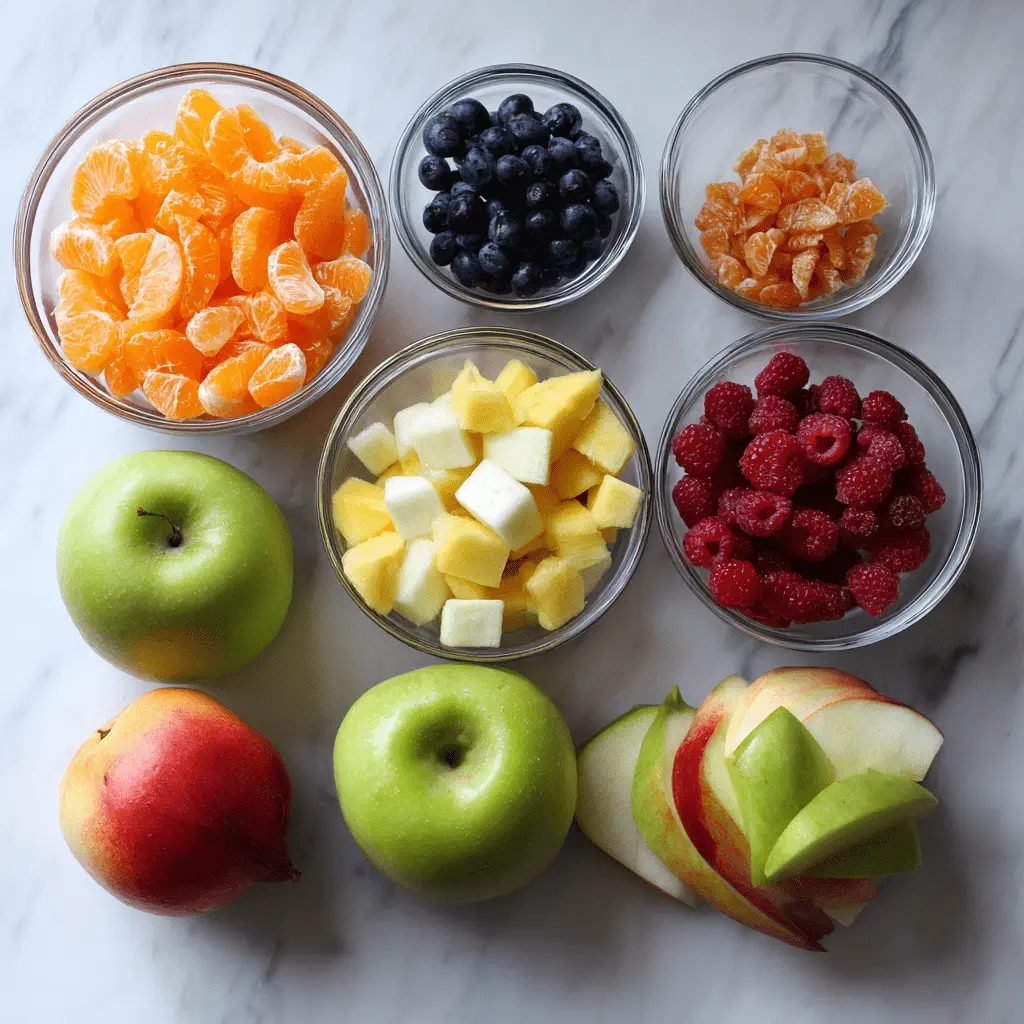 Heavenly Ambrosia Fruit Salad Recipe 3 Ambrosia Fruit Salad ingredients