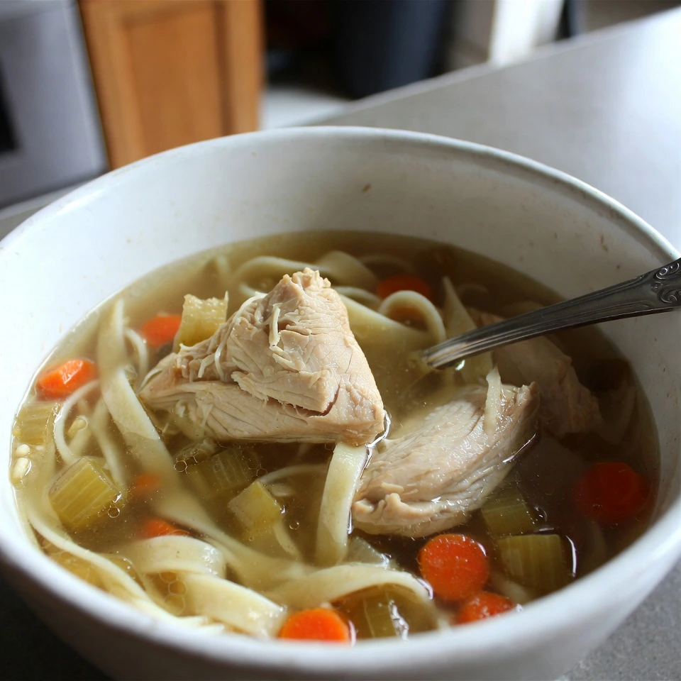 Crockpot Chicken Noodle Soup