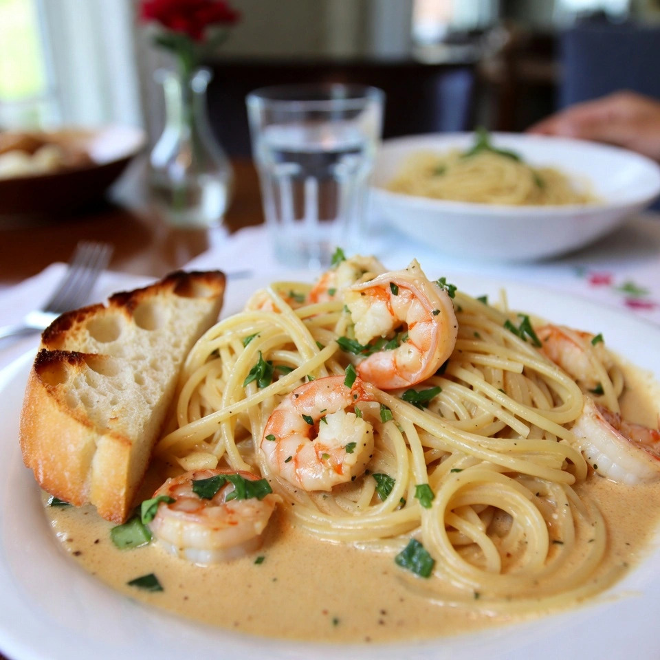 Creamy Garlic Shrimp Sauce