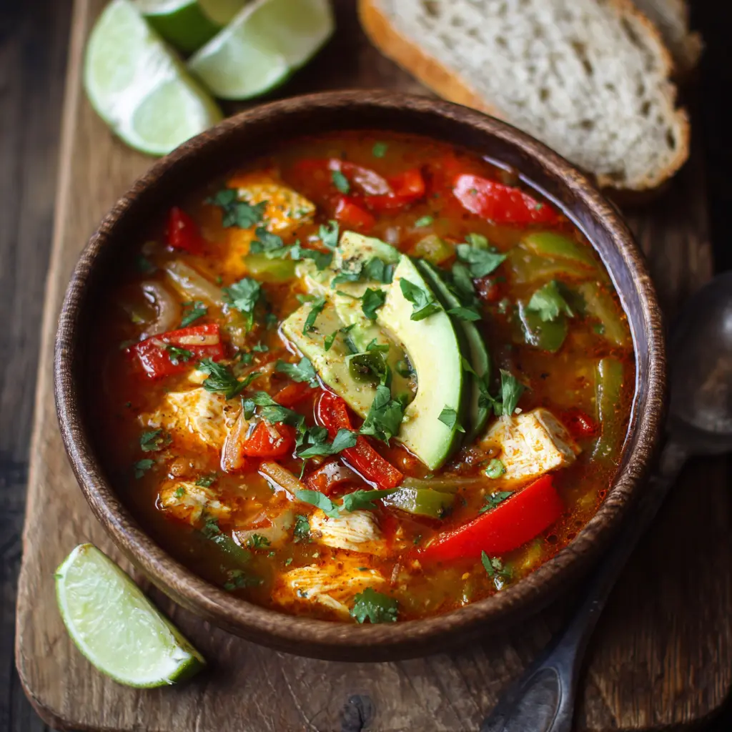 Chicken Fajita Soup Recipe 2 chicken fajita soup