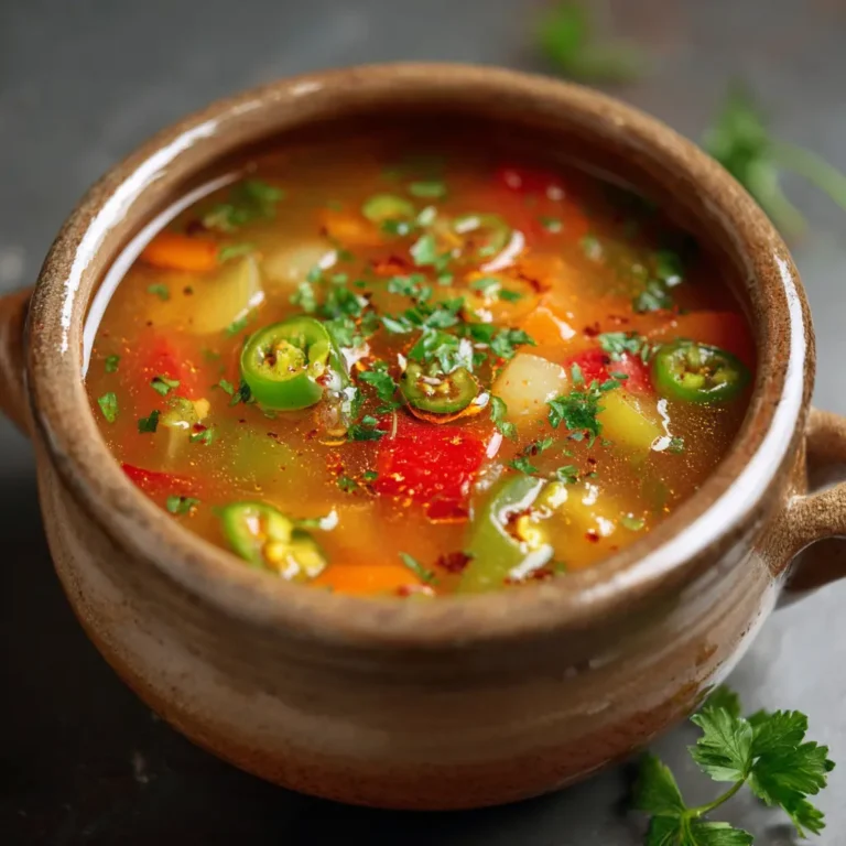 Belly Fat Melter Soup Recipe
