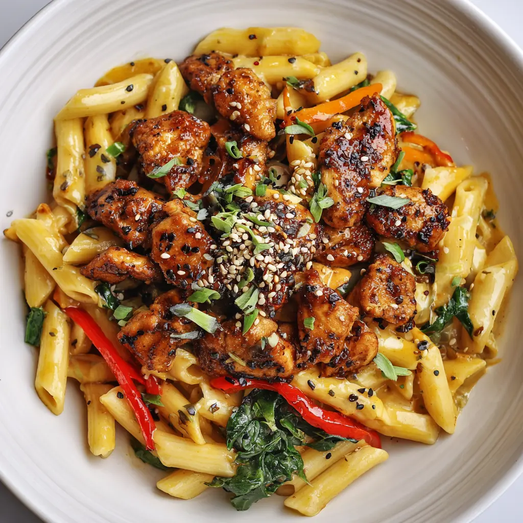 Honey Pepper Chicken Pasta