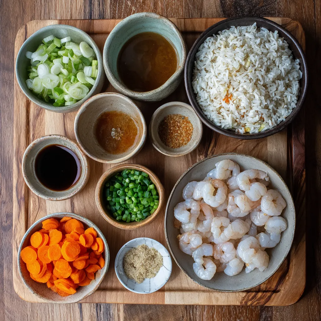 Shrimp Fried Rice ingredients