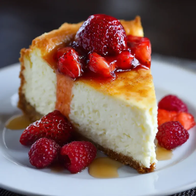 New York Style Cheesecake