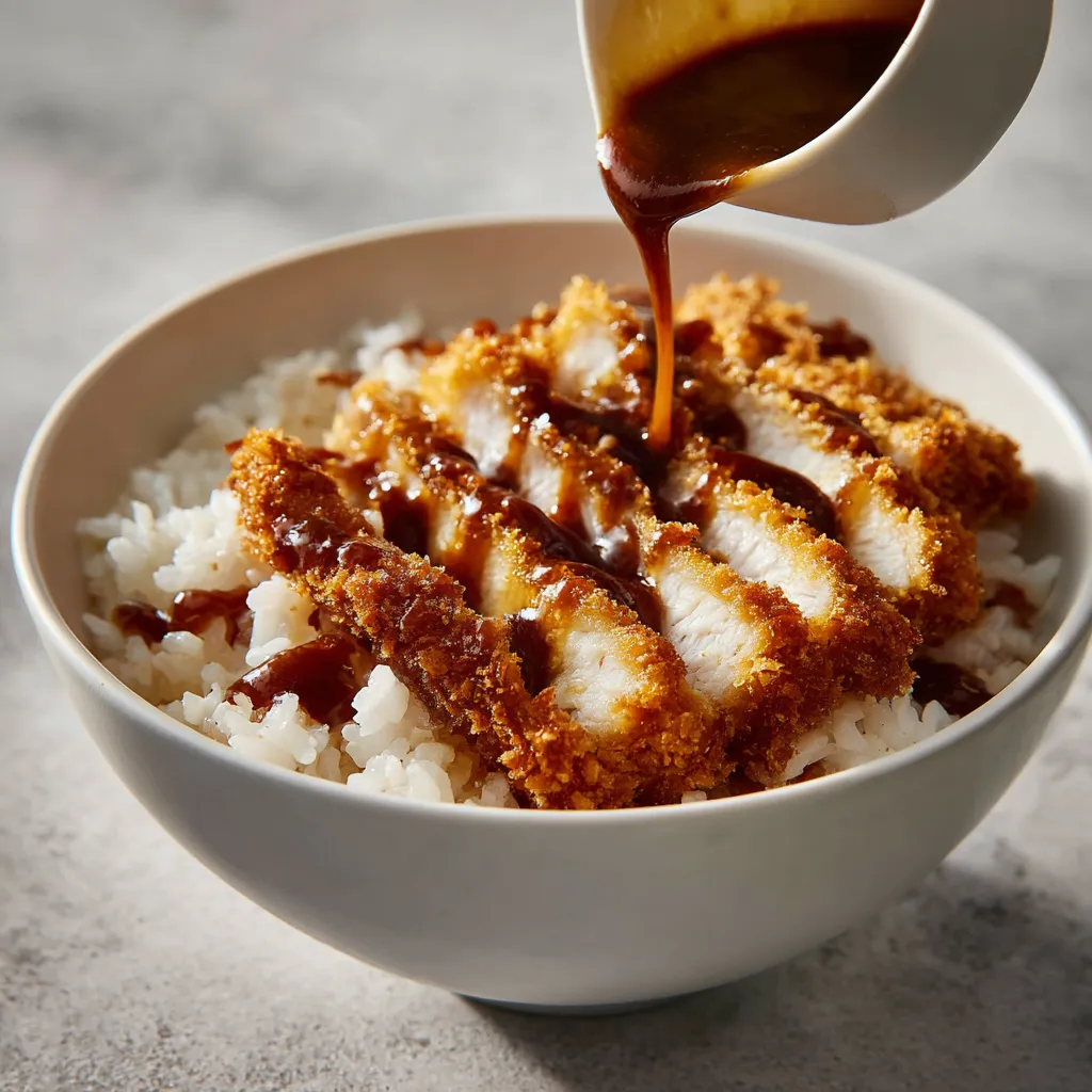 Crispy Chicken Katsu Bowls That Turn Everyday Dinner into Something Special 6 sauce