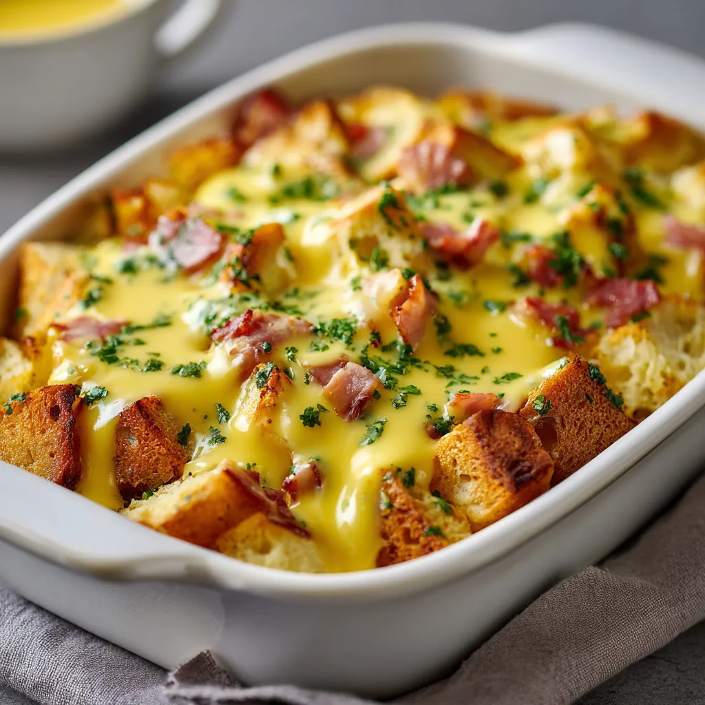 Eggs Benedict Casserole That Turns a Brunch Classic into an Easy Comfort Bake 6 Eggs Benedict Casserole