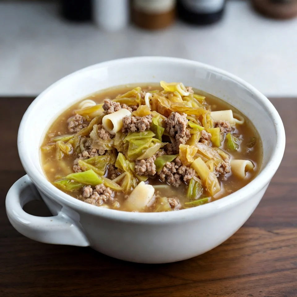 Cabbage Soup with Ground Beef Recipe