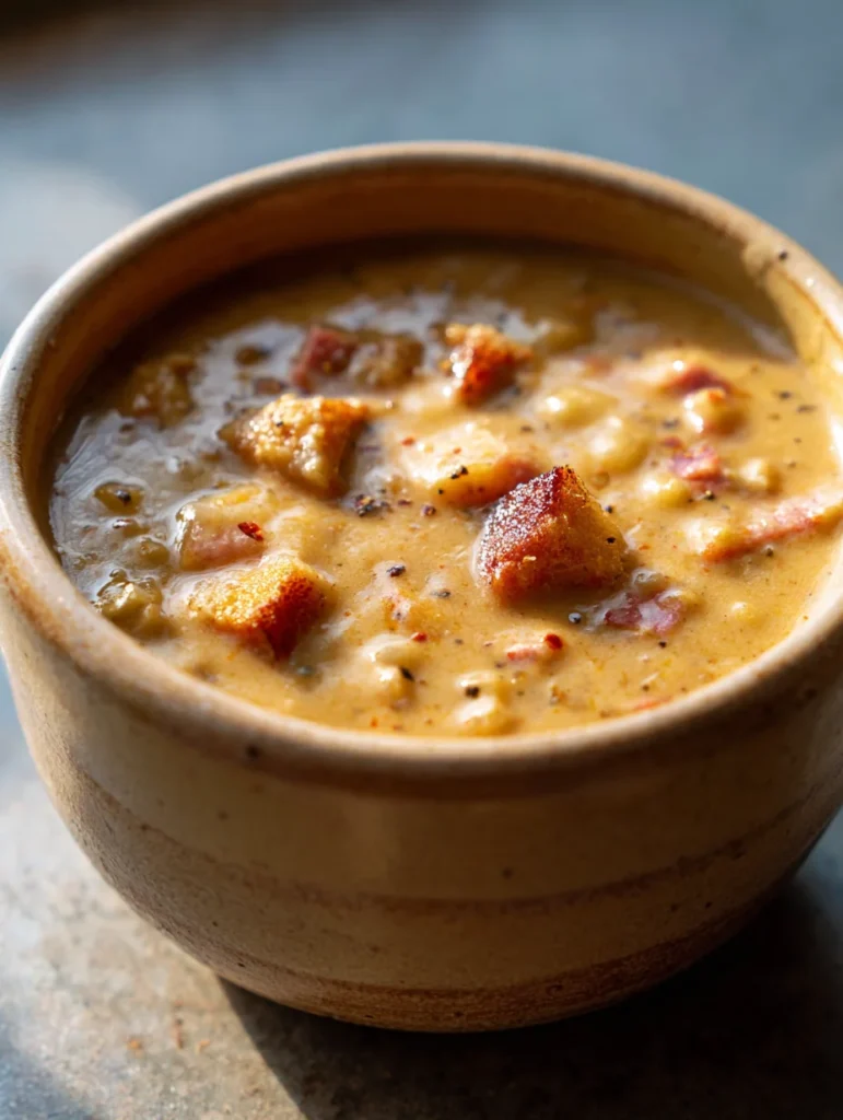 Bowl of creamy Cajun potato