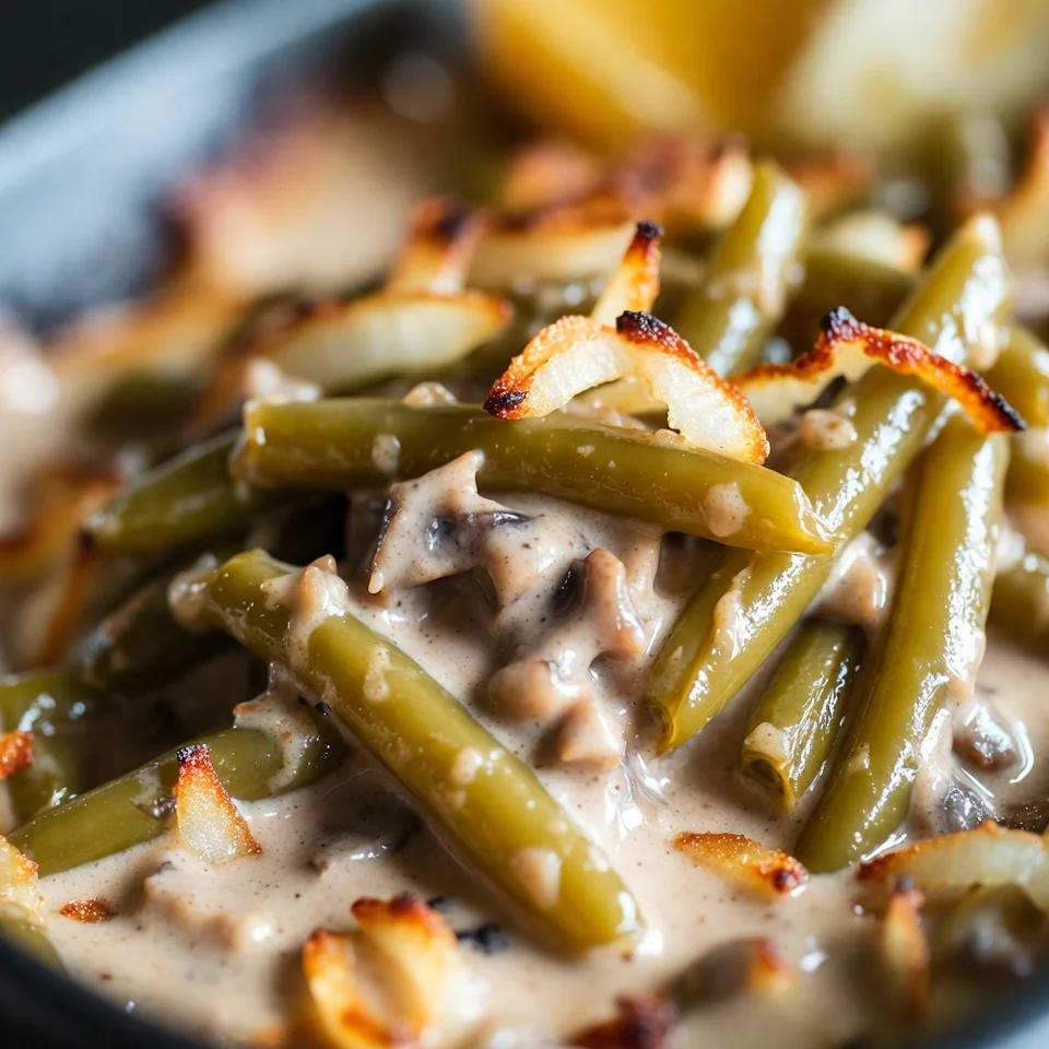Canned Green Bean Casserole 4 Canned Green Bean Casserole