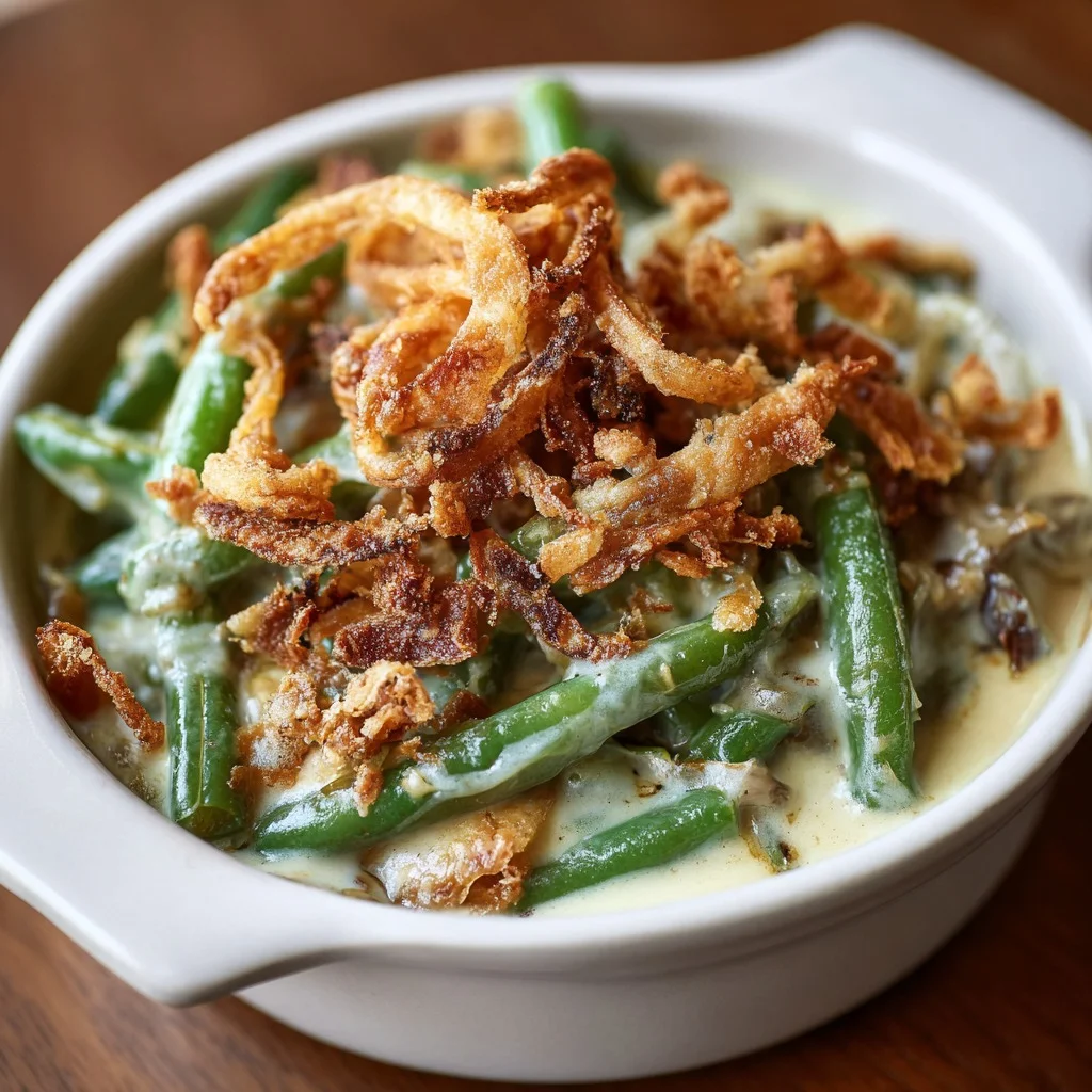 Canned Green Bean Casserole 6 Canned Green Bean Casserole