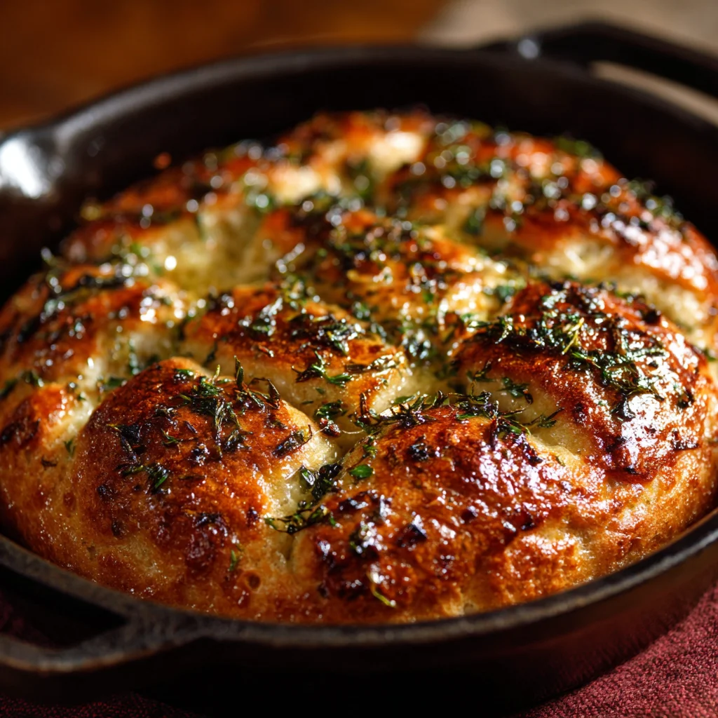 Cheesy Garlic Pull Apart Bread – Warm, Comforting, and Impossible to Resist 4 Mix melted butter with minced garlic, salt, and pepper