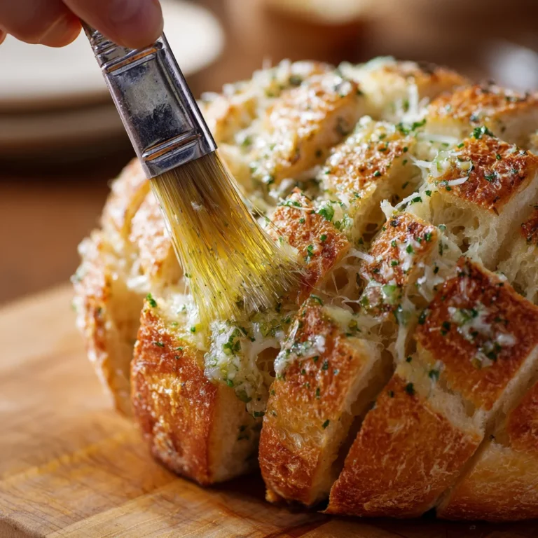 Cheesy Garlic Pull Apart Bread – Warm, Comforting, and Impossible to Resist 1 Cheesy Garlic Pull Apart Bread