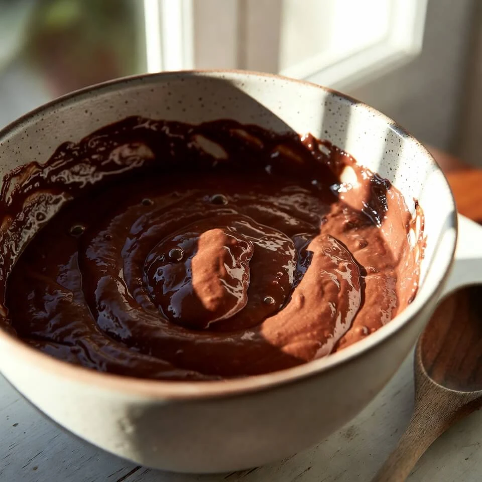  bowl, whisk flour, sugar, cocoa powder, baking soda